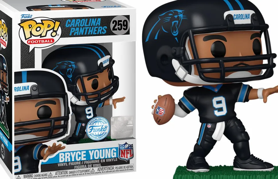 NFL Football - Bryce Young Carolina Panthers Pop! Vinyl Figure