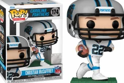 NFL Football - Christian McCaffrey Carolina Panthers (Away Uniform) Pop! Vinyl Figure