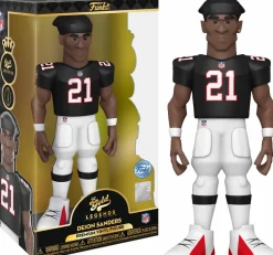 NFL Football - Deion Sanders Atlanta Falcons 12” Gold Premium Vinyl Figure