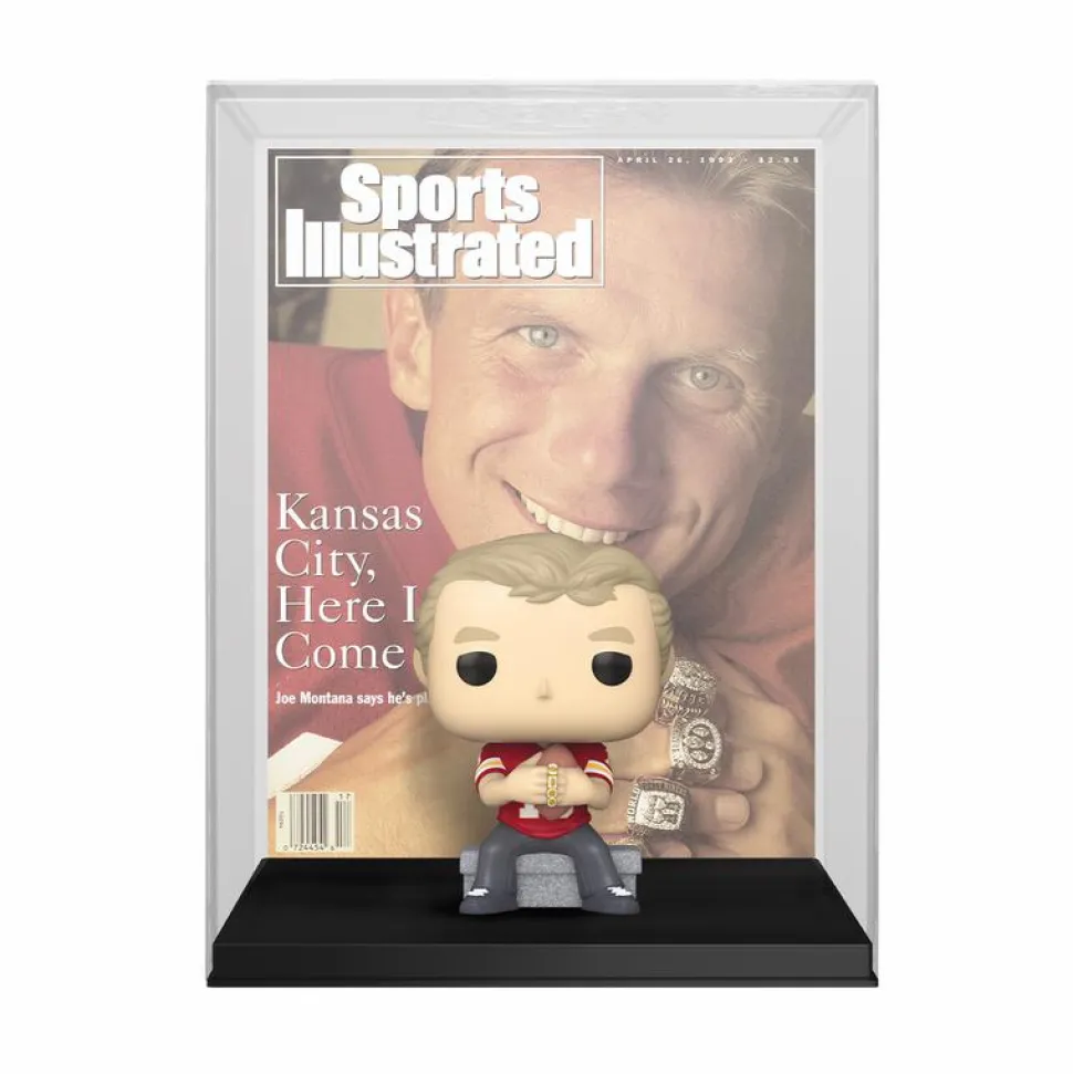 NFL Football - Joe Montana Sports Illustrated Pop! Magazine Cover Vinyl Figure