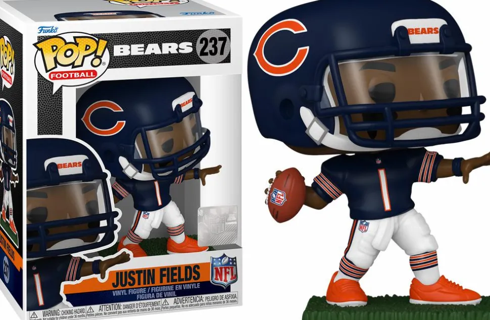 NFL Football - Justin Fields Bears Pop! Vinyl Figure