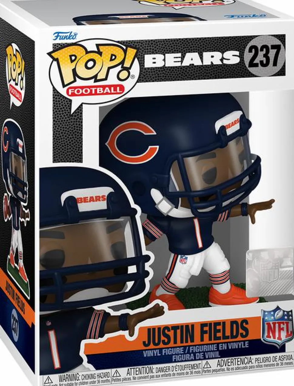 NFL Football - Justin Fields Bears Pop! Vinyl Figure