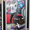 NFL Football - Lamar Jackson Baltimore Ravens Pop! Trading Card with Protector Case