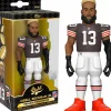 NFL: Football - Odell Beckham Jr. Cleveland Browns 5" Gold Premium Vinyl Figure
