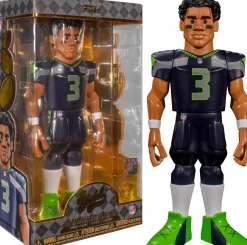 NFL Football - Russell Wilson Seattle Seahawks 12" Gold Premium Vinyl Figure