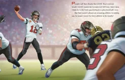 NFL Football - Tom Brady: A Little Golden Book Biography Hardcover Book