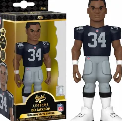 NFL Football: Legends - Bo Jackson Las Vegas Raiders 5” Gold Premium Vinyl Figure