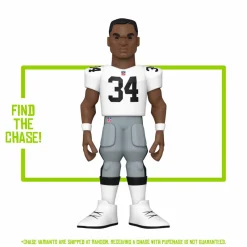 NFL Football: Legends - Bo Jackson Las Vegas Raiders 5” Gold Premium Vinyl Figure