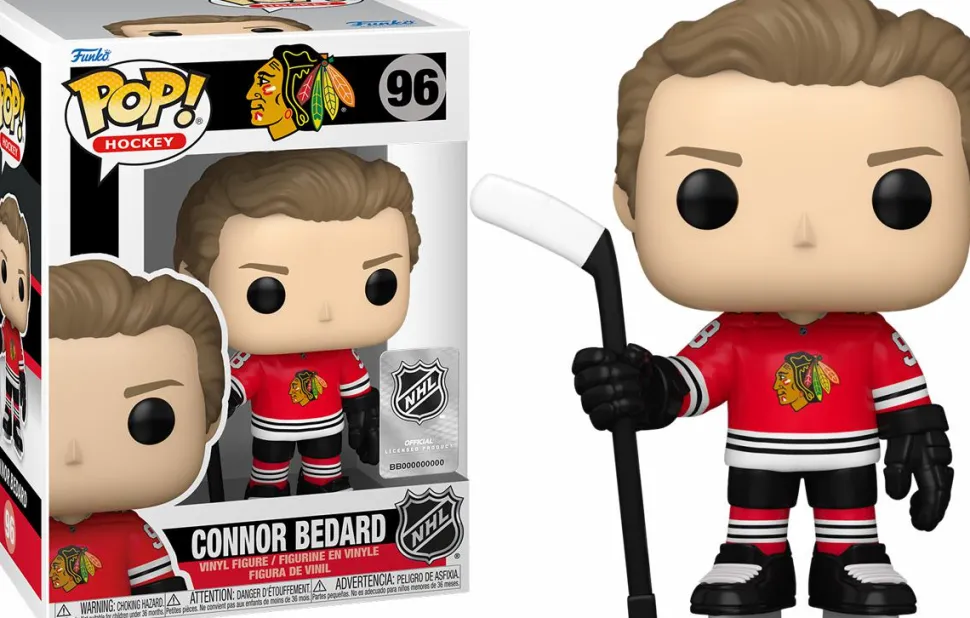 NHL Hockey - Connor Bedard Chicago Blackhawks Pop! Vinyl Figure
