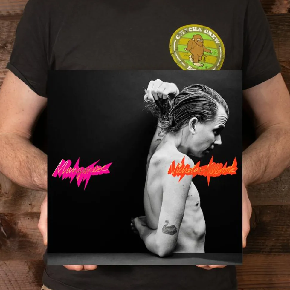 Nicholas Allbrook - Manganese LP Vinyl Record (Translucent Orange Coloured Vinyl)