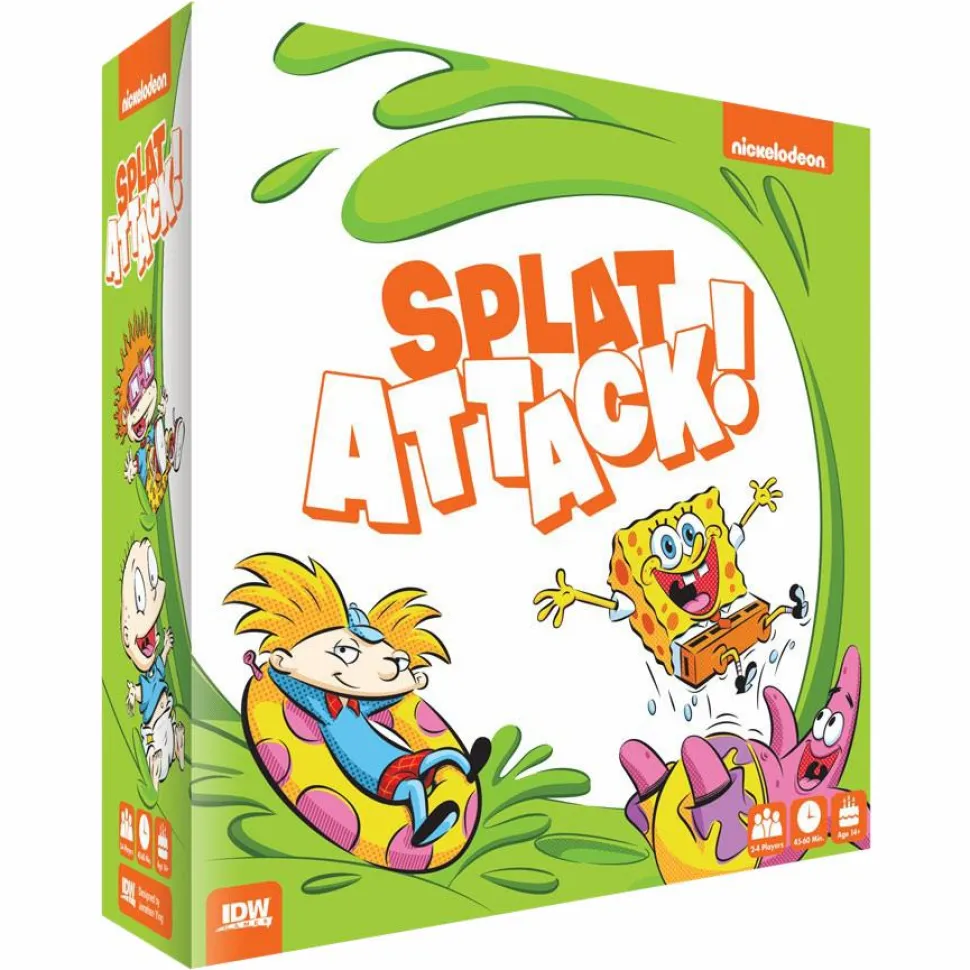 Nickelodeon - Splat Attack! Miniatures Board Game
