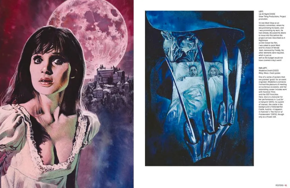 Nightmare on One Sheet: The Horror Art of Graham Humphreys Hardcover Book