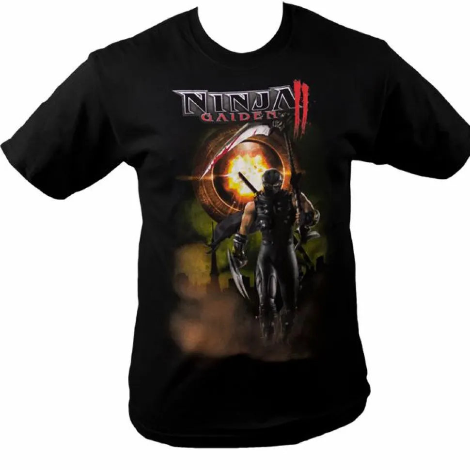Ninja Gaiden 2 - Art of Inferno Black Male T-Shirt
