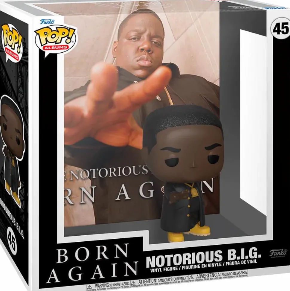 Notorious B.I.G. - Born Again Pop! Albums Vinyl Figure