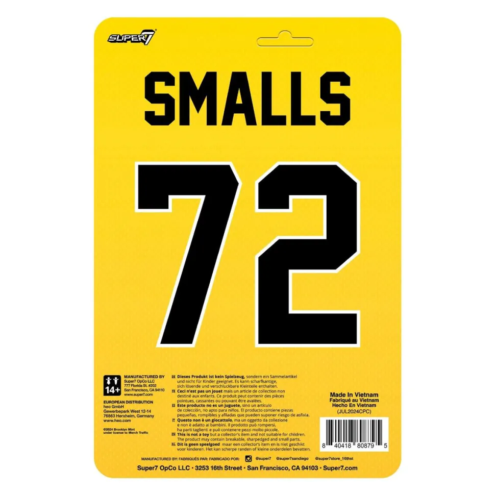 Notorious B.I.G. - Notorious B.I.G. (Yellow Jersey) ReAction 3.75" Action Figure