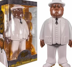 Notorious B.I.G. - Notorious B.I.G in White Suit 12" Gold Premium Vinyl Figure