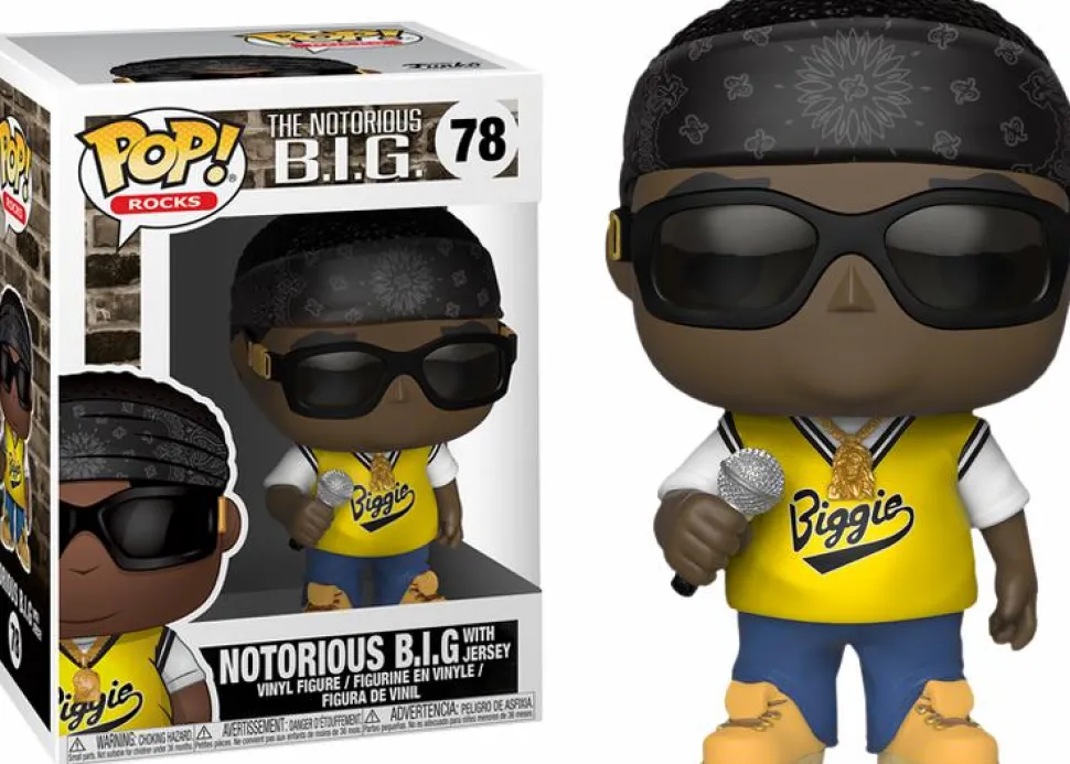 Notorious B.I.G. - Notorious B.I.G. in Jersey Pop! Vinyl Figure
