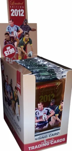 NRL Football - 2012 Limited Edition Trading Cards Booster Box (18 Packs)
