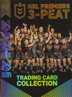 NRL Rugby League - 2023 NRL Premiers Penrith Panthers 3-Peat Unsigned Trading Cards Set (23 Cards)
