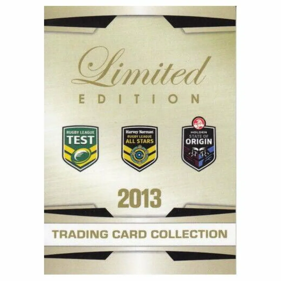 NRL Rugby League - 2013 Rugby Trading Card Collection Signature Set - Billy Slater