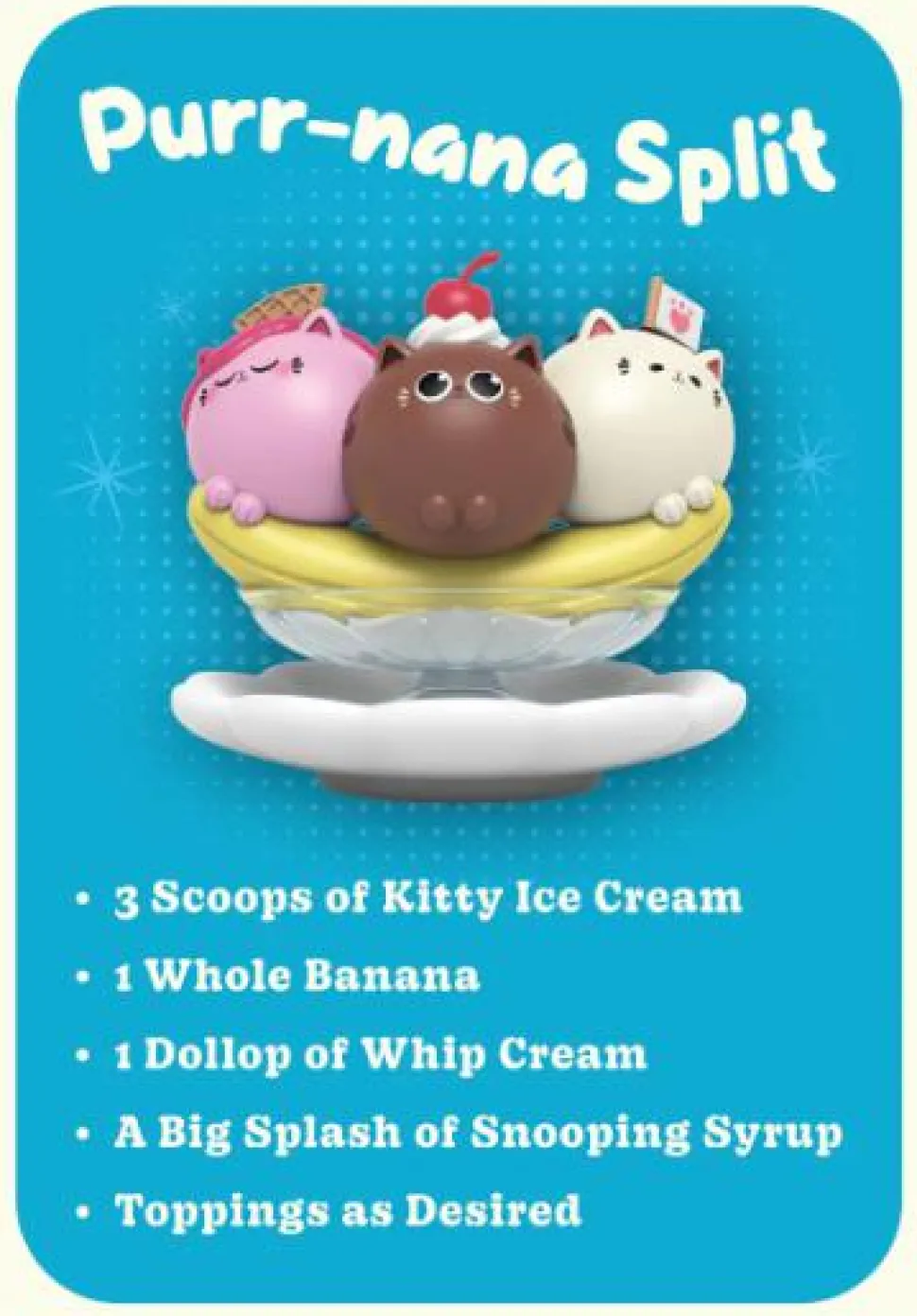 Nyammy Treats - Nyan-licious! Blind Box Vinyl Figure (Single Unit)