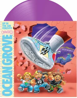 Ocean Grove - Up In The Air Forever LP Vinyl Record (Neon Purple Coloured Vinyl)