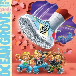 Ocean Grove - Up In The Air Forever LP Vinyl Record (Neon Purple Coloured Vinyl)