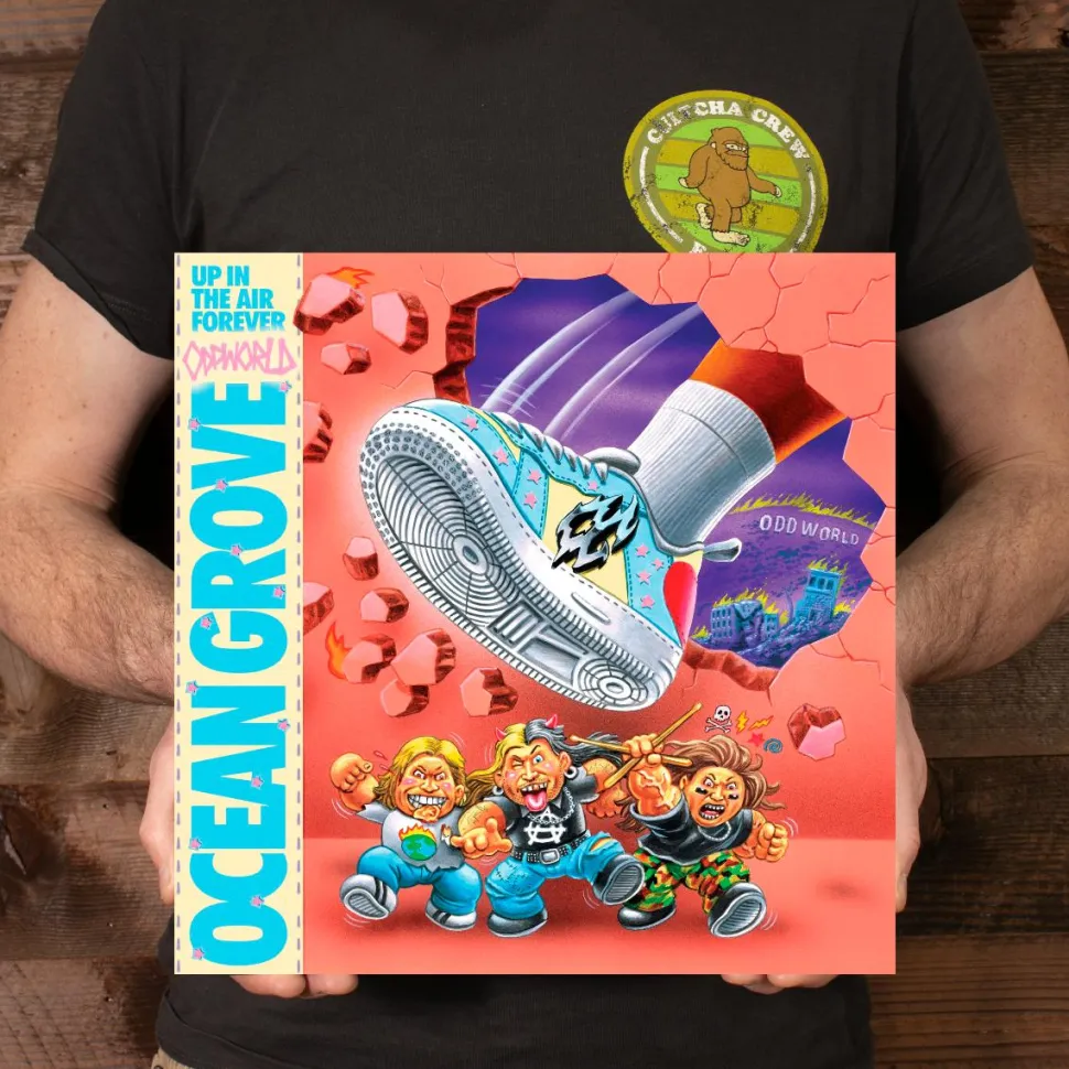 Ocean Grove - Up In The Air Forever LP Vinyl Record (Neon Purple Coloured Vinyl)