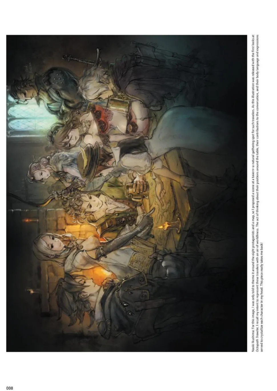 Octopath Traveler - The Art of Octopath Traveler 2016-2020 Hardcover Book