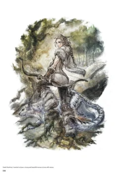 Octopath Traveler - The Art of Octopath Traveler 2016-2020 Hardcover Book