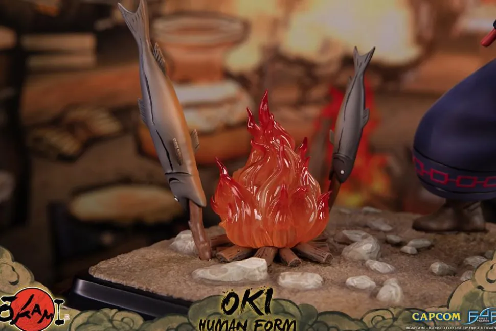 Okami - Oki in Human Form 17” Statue