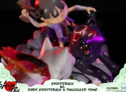 Okamiden - Chibiterasu vs. Dark Chibiterasu & Possessed Kuni 13” Statue