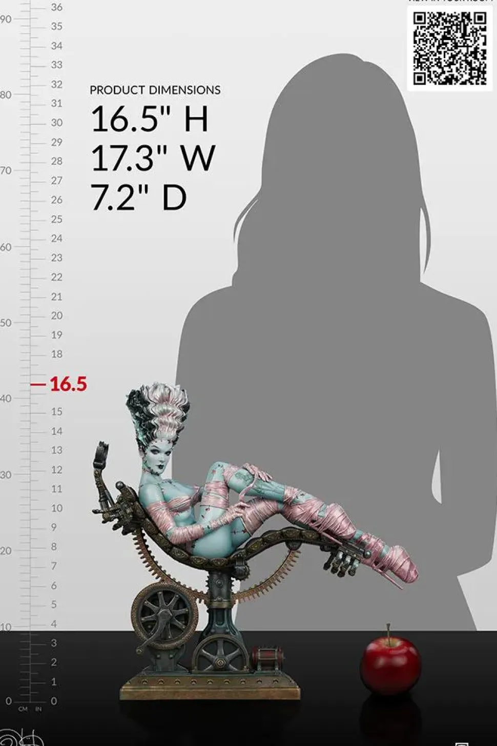 Olivia De Berardinis - Frankie Reborn 17” Statue