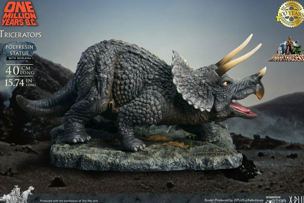 One Million Years B.C. - Triceratops 7” Statue
