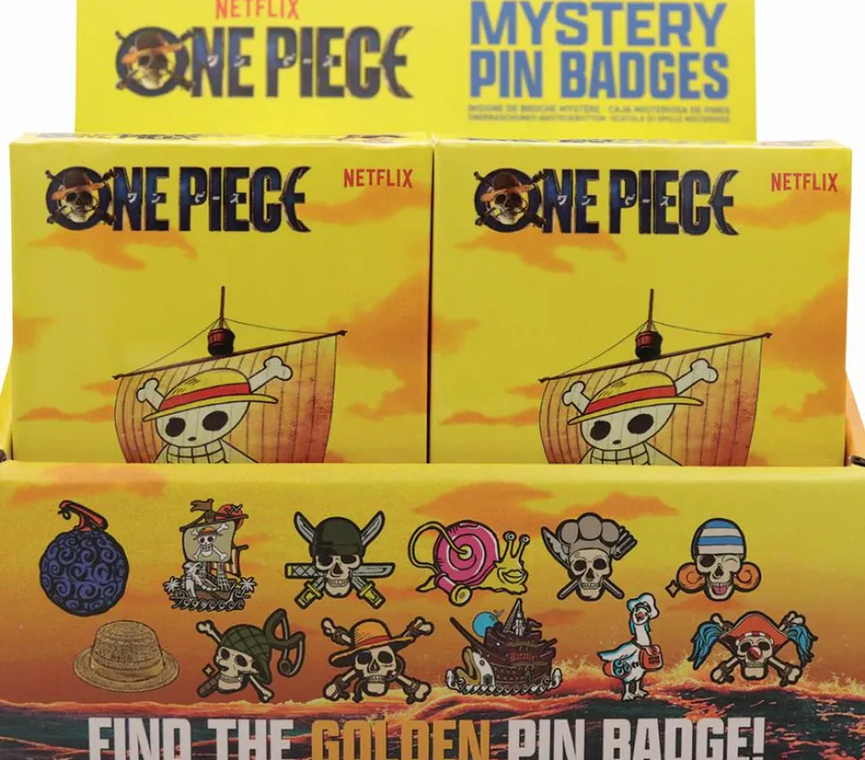 One Piece (2023) - Mystery Enamel Pin Badge Blind Box (Display of 12)