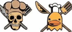 One Piece (2023) - Sanji & Zeff Enamel Pin 2-Pack