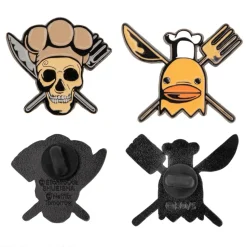 One Piece (2023) - Sanji & Zeff Enamel Pin 2-Pack