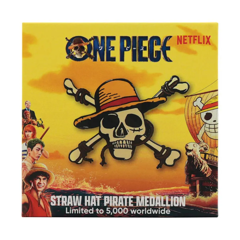 One Piece (2023) - Straw Hat Pirate Jolly Roger Limited Edition Medallion