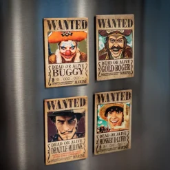 One Piece (2023) - Wanted Poster Magnets 4-Pack