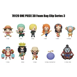 One Piece - Bag Clip Keychain Series 3 Blind Bag (Display of 24)
