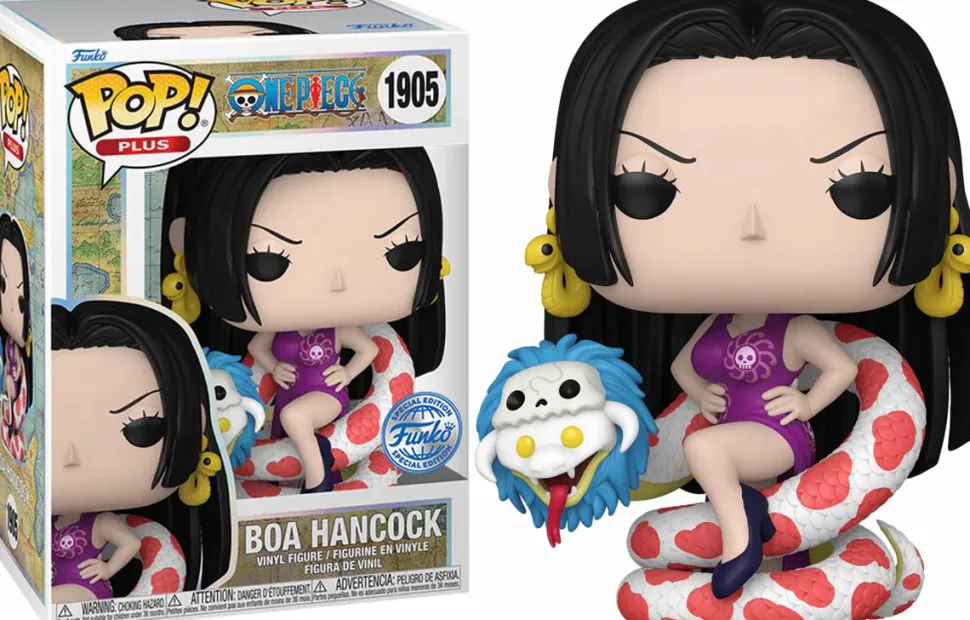 One Piece - Boa Hancock Pop! Plus Vinyl Figure (Popcultcha Exclusive)