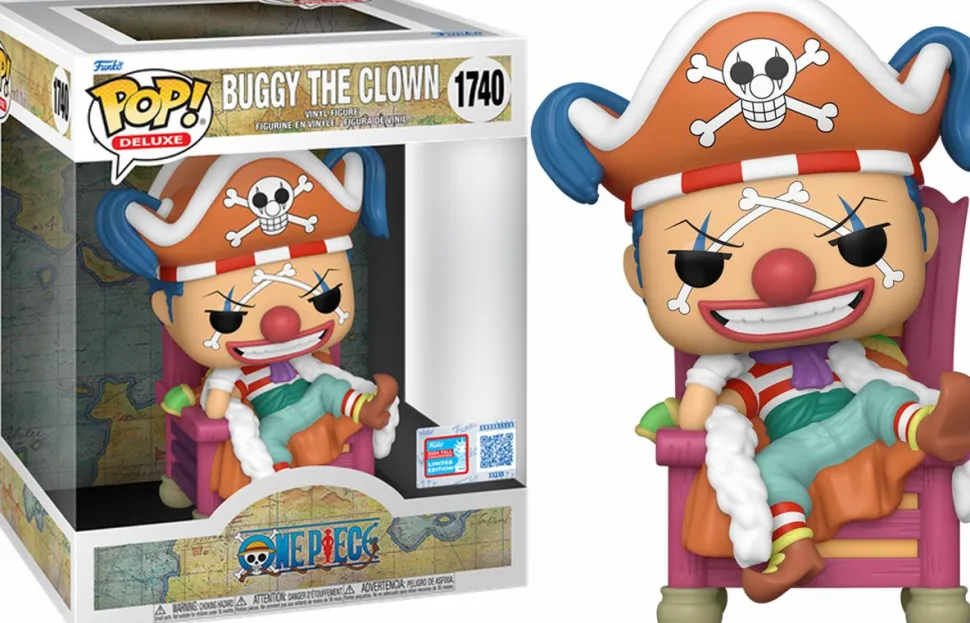 One Piece - Buggy the Clown Pop! Deluxe Vinyl Figure (2024 Fall Convention Exclusive)