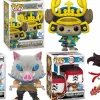 One Piece & Demon Slayer Pop! Vinyl 3-Shot - Armored Chopper, Tanjuro & Inosuke Pop! Vinyl Bundle