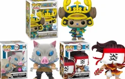 One Piece & Demon Slayer Pop! Vinyl 3-Shot - Armored Chopper, Tanjuro & Inosuke Pop! Vinyl Bundle
