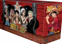 One Piece - Dressrosa to Reverie Manga Paperback Book Box Set #4 (Vol. 71-90)