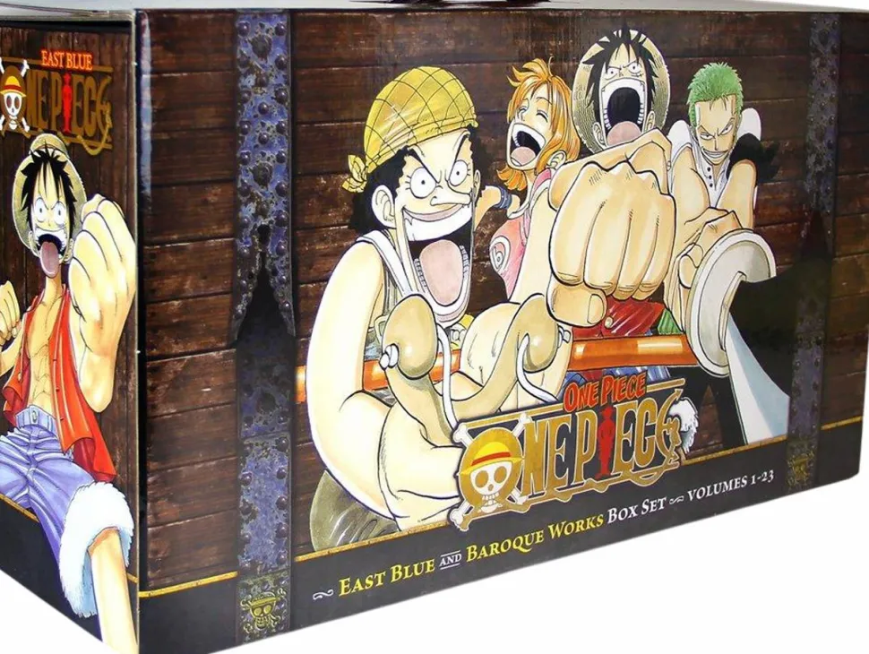 One Piece - East Blue and Baroque Works Manga Paperback Book Box Set #1 (Vol. 1-23)