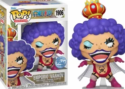 One Piece - Emporio Ivankov Pop! Vinyl Figure in Acrylic Pop! Protector (Popcultcha Exclusive)