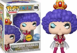 One Piece - Emporio Ivankov Pop! Vinyl Figure in Acrylic Pop! Protector (Popcultcha Exclusive)