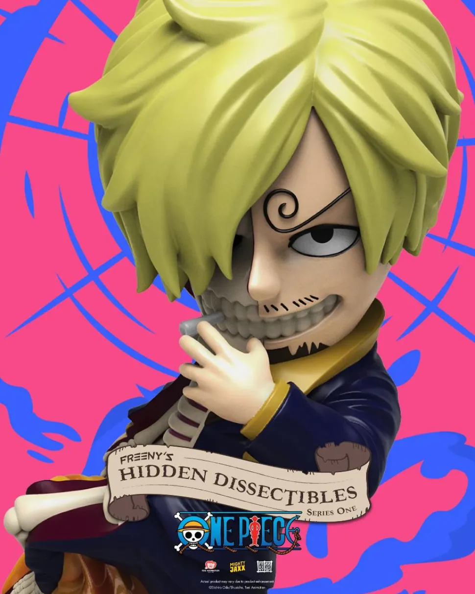 One Piece - Freeny's Hidden Dissectibles Series 01 Blind Box Vinyl Figure (Single Unit)