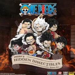One Piece - Freeny's Hidden Dissectibles Series 06 Luffy's Gears Edition Blind Box Vinyl Figure (Single Unit)